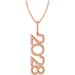 Years Necklace or Charm/Pendant