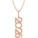Years Necklace or Charm/Pendant