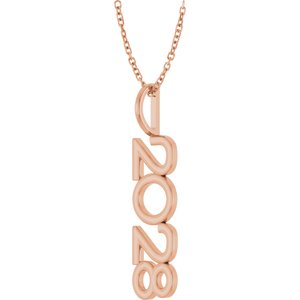 Years Necklace or Charm/Pendant