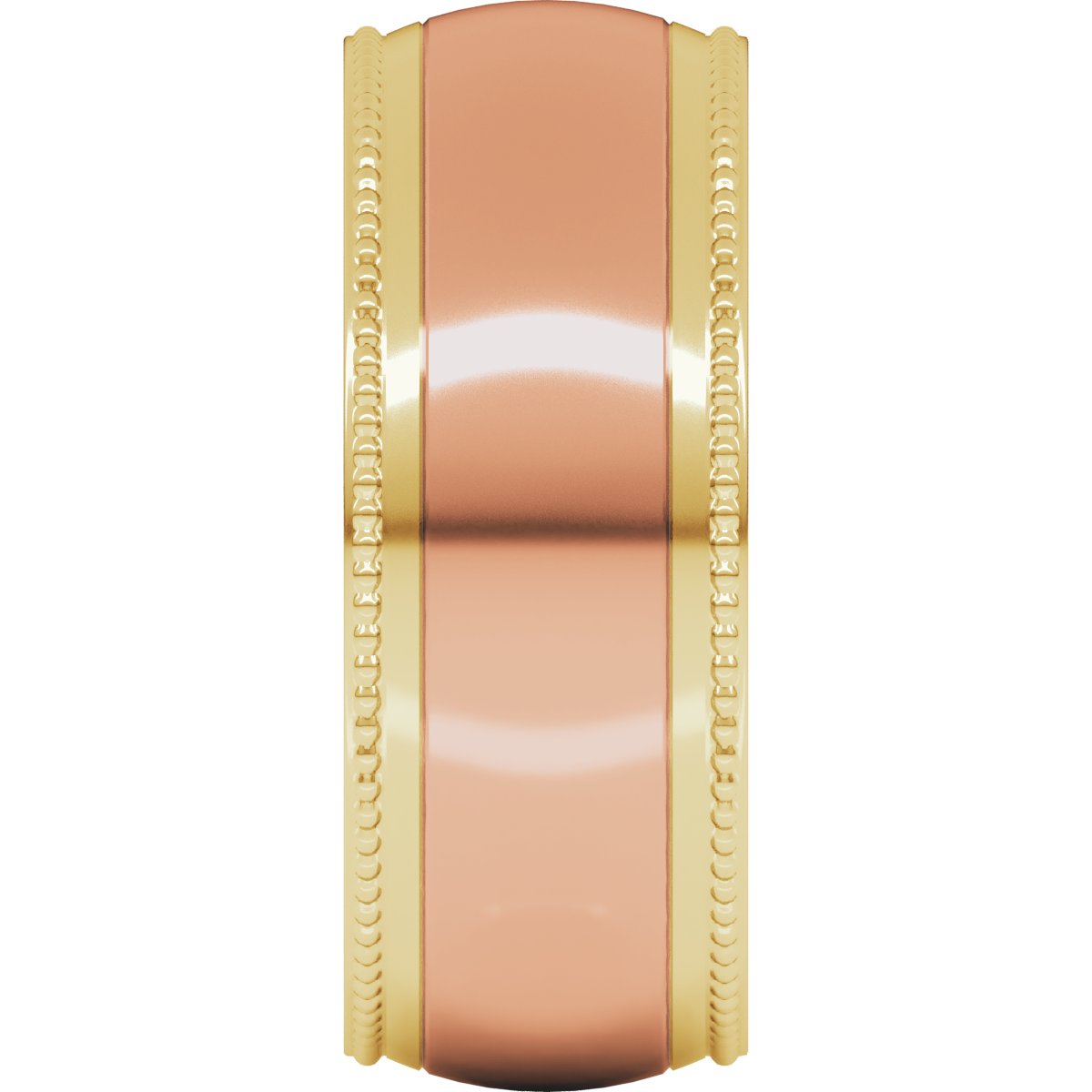 Half Round Milgrain Comfort-Fit Band