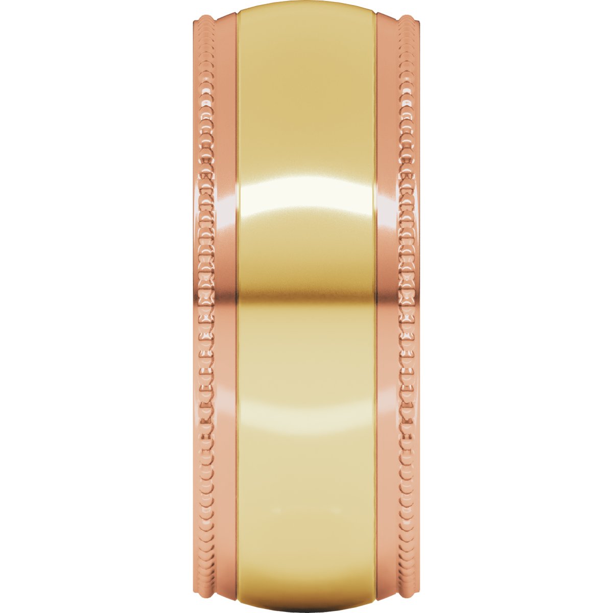 Half Round Milgrain Comfort-Fit Band