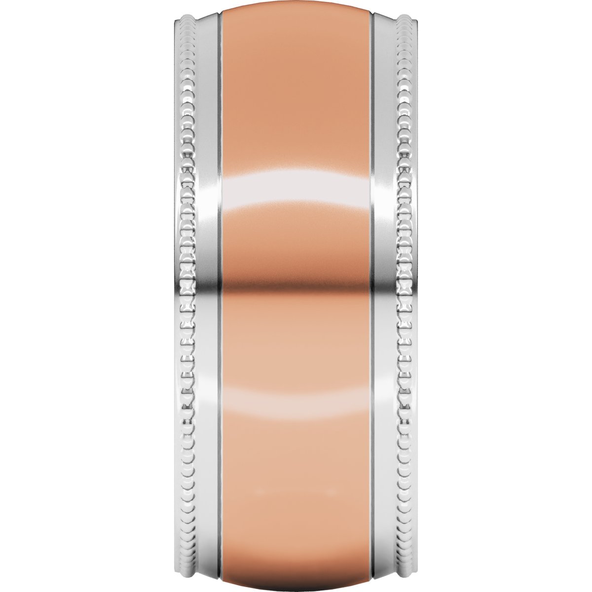 Half Round Milgrain Comfort-Fit Band