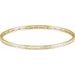 Accented Stackable Bangle Bracelet