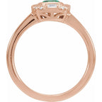 Halo-Style Ring