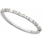 Accented Stackable Ring