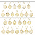 Script Initial Necklace or Pendant