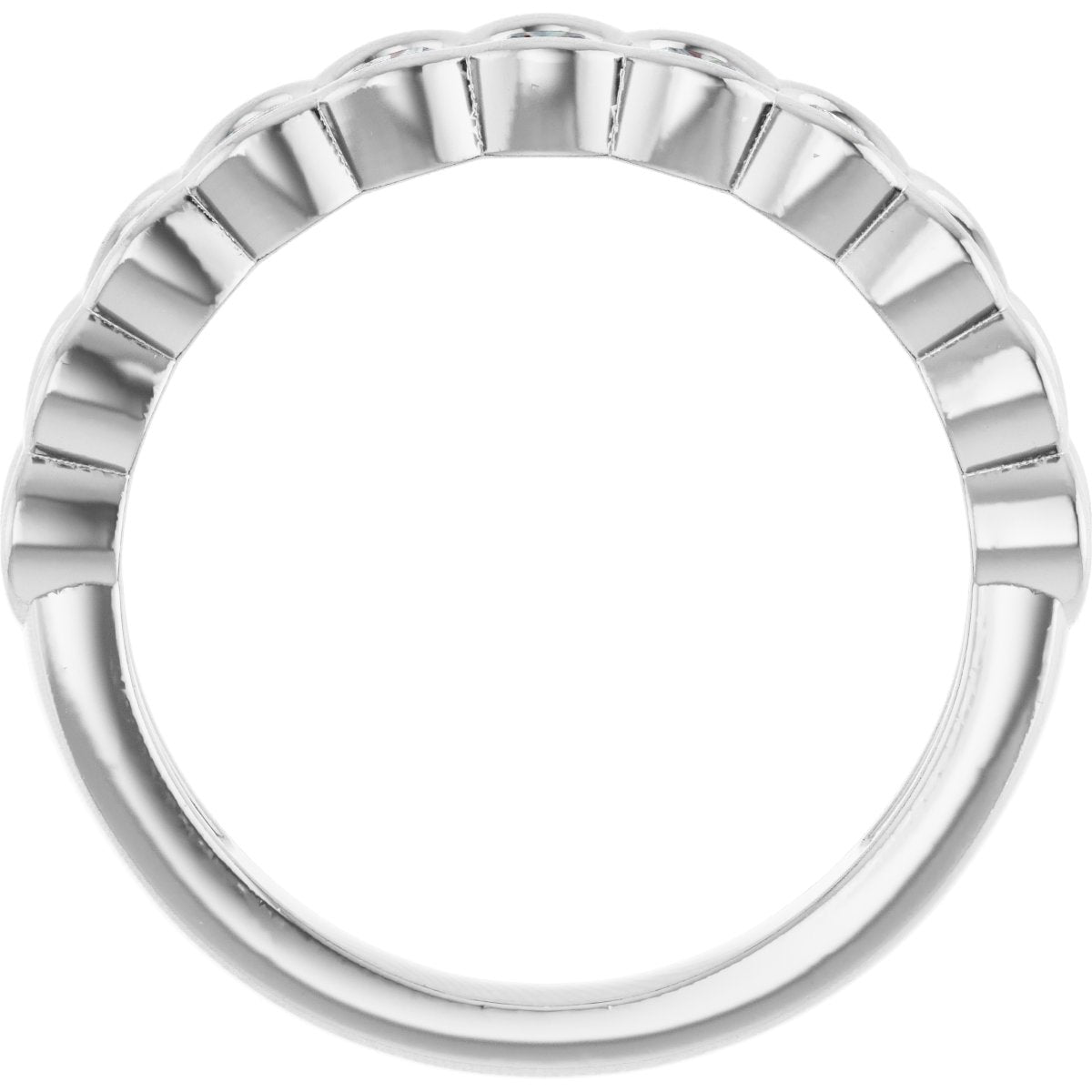 Accented Engagement Ring or Band