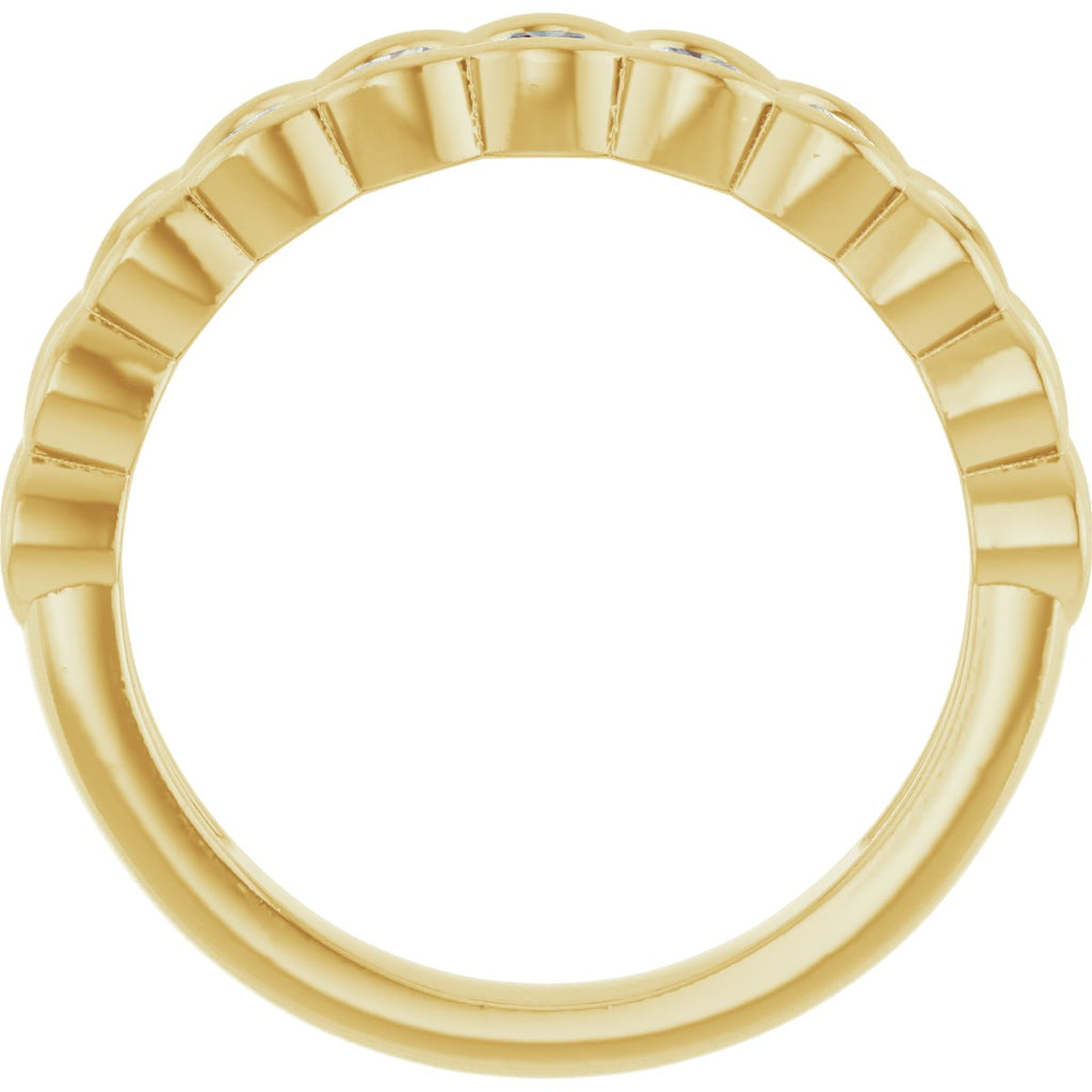 Accented Engagement Ring or Band
