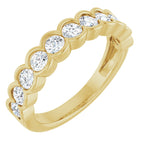 Accented Engagement Ring or Band