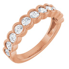 Accented Engagement Ring or Band