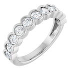 Accented Engagement Ring or Band