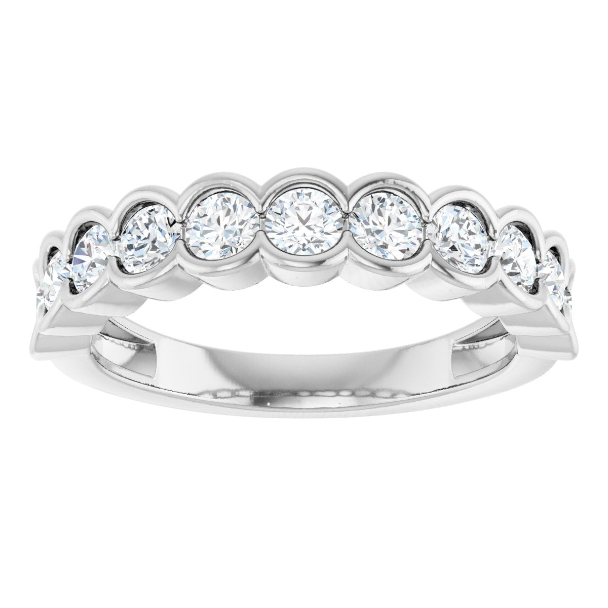 Accented Engagement Ring or Band