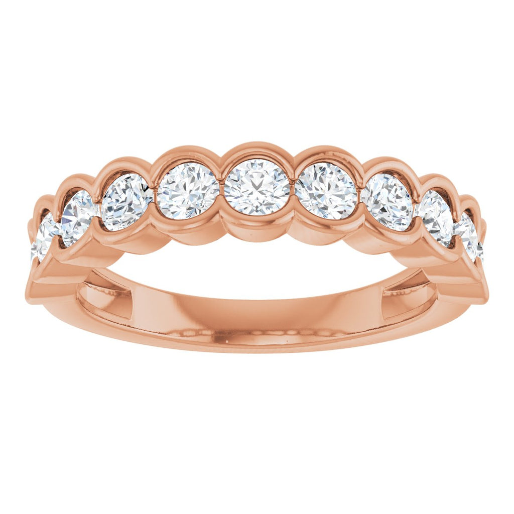 Accented Engagement Ring or Band