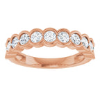 Accented Engagement Ring or Band