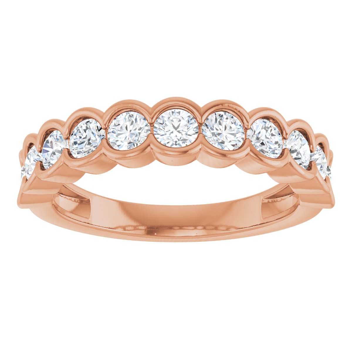 Accented Engagement Ring or Band