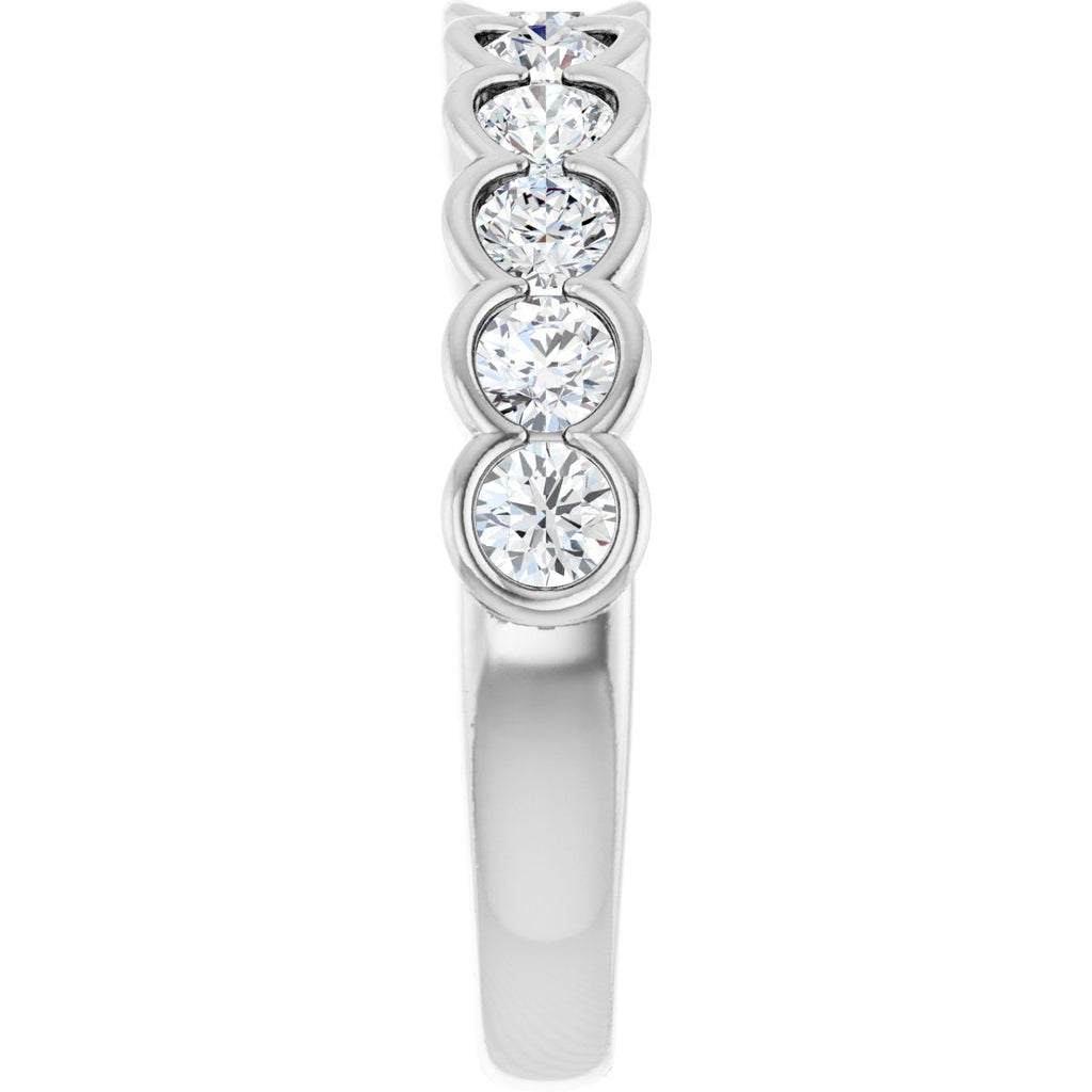 Accented Engagement Ring or Band