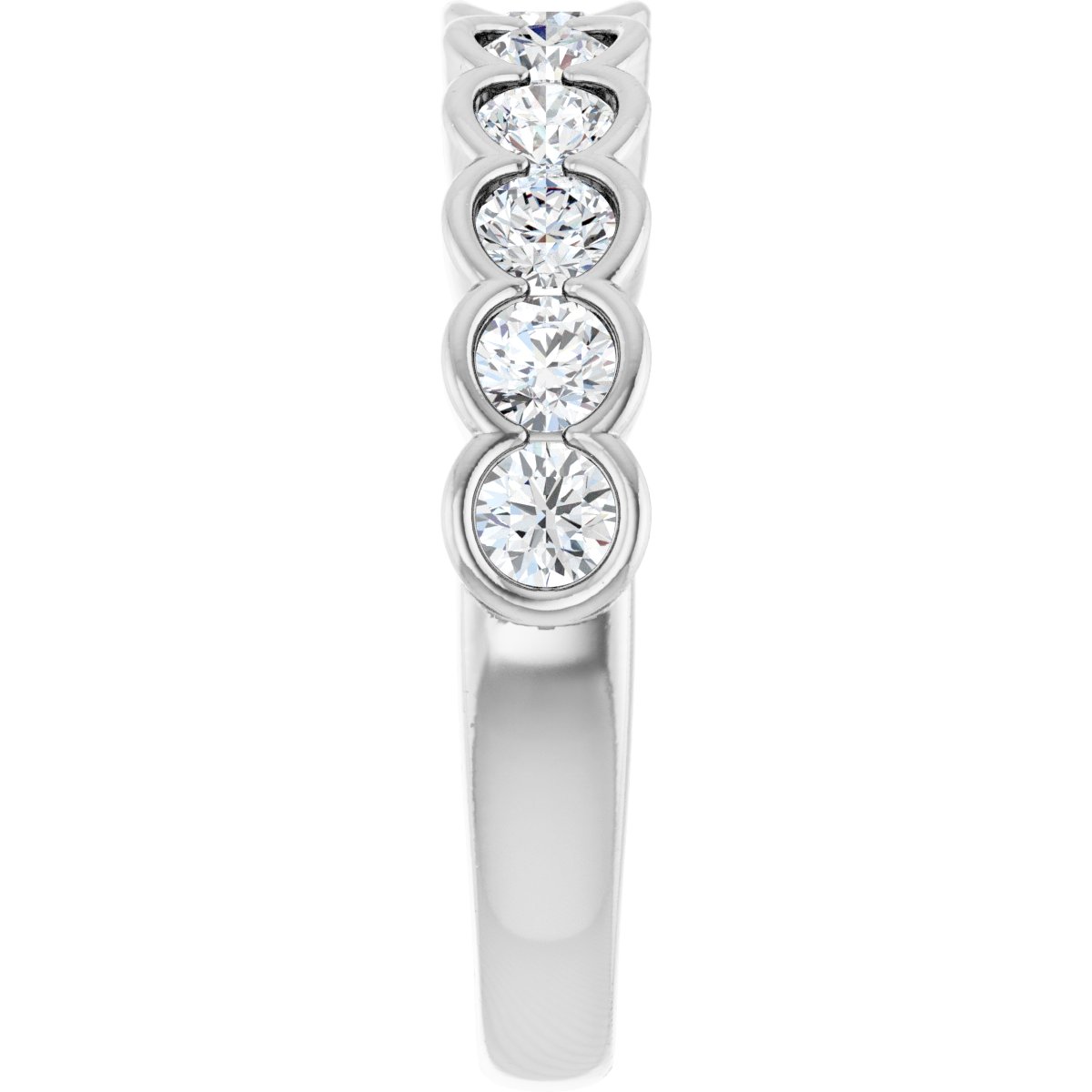 Accented Engagement Ring or Band