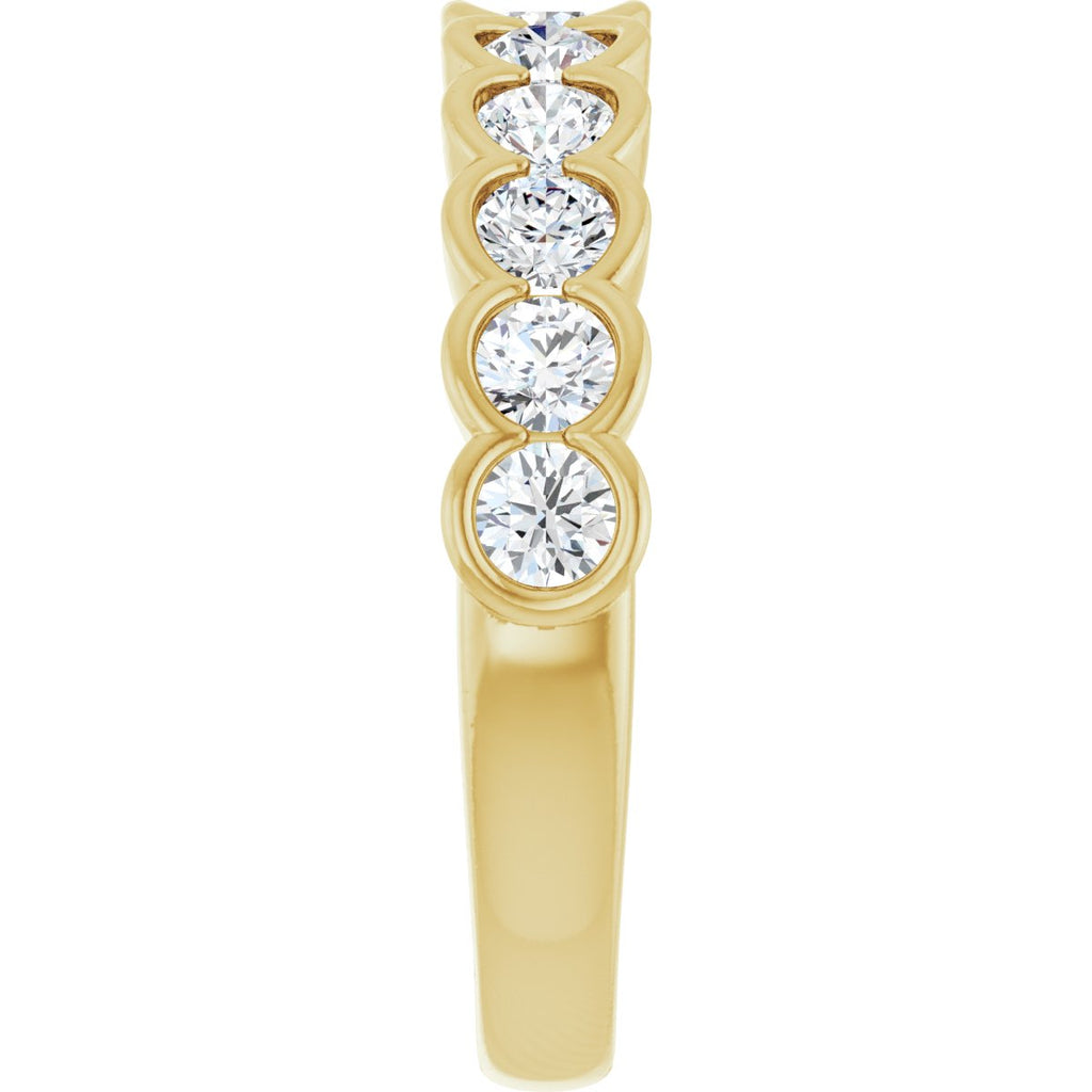 Accented Engagement Ring or Band