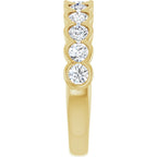 Accented Engagement Ring or Band