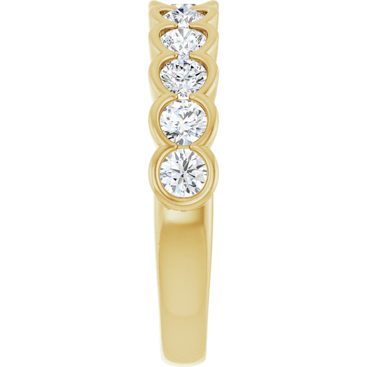 Accented Engagement Ring or Band
