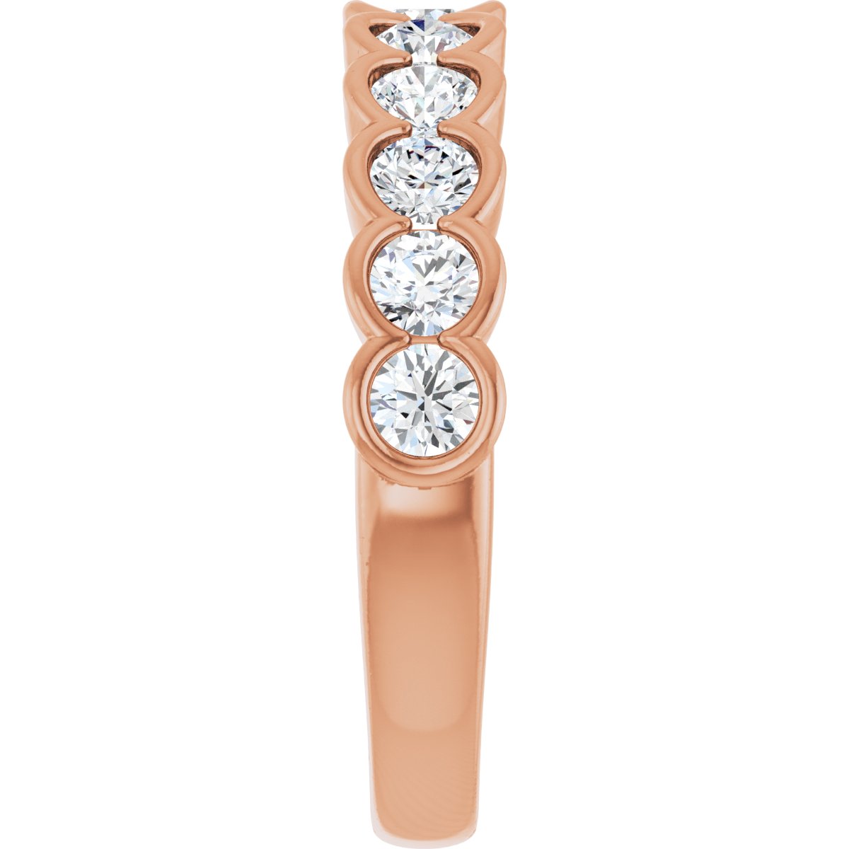 Accented Engagement Ring or Band