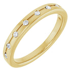 Accented Engagement Ring or Band