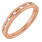 Accented Engagement Ring or Band