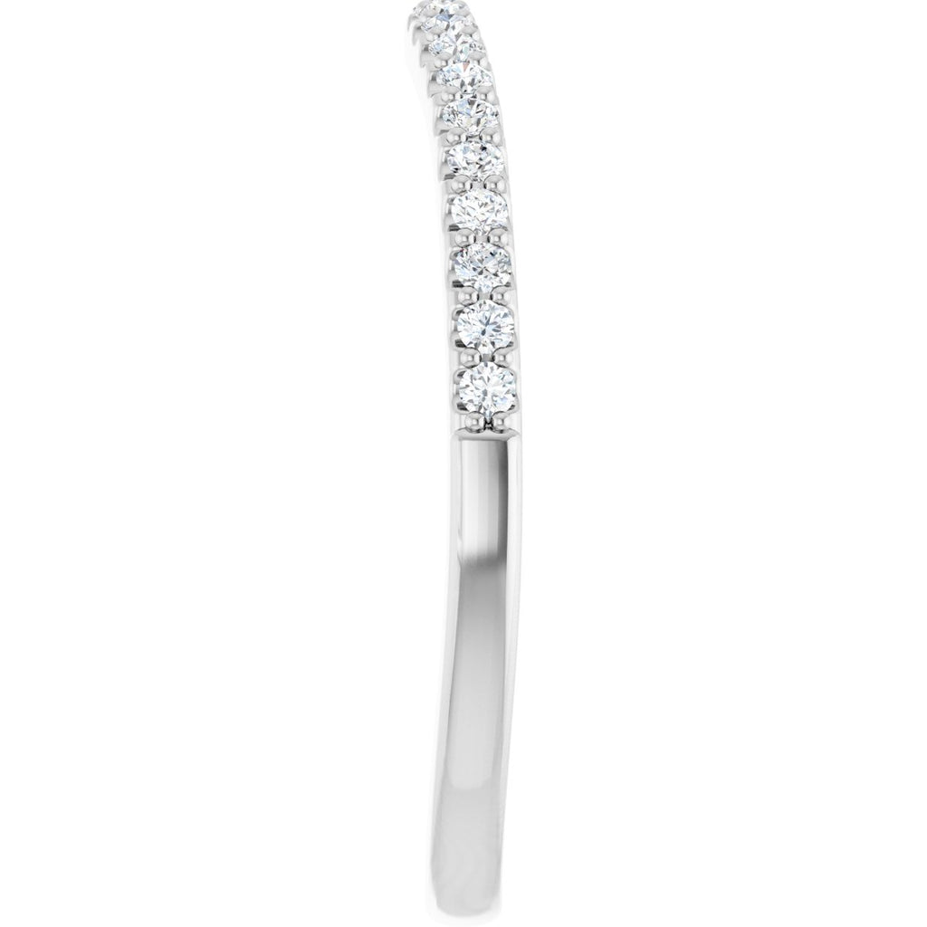 Accented Engagement Ring or Band