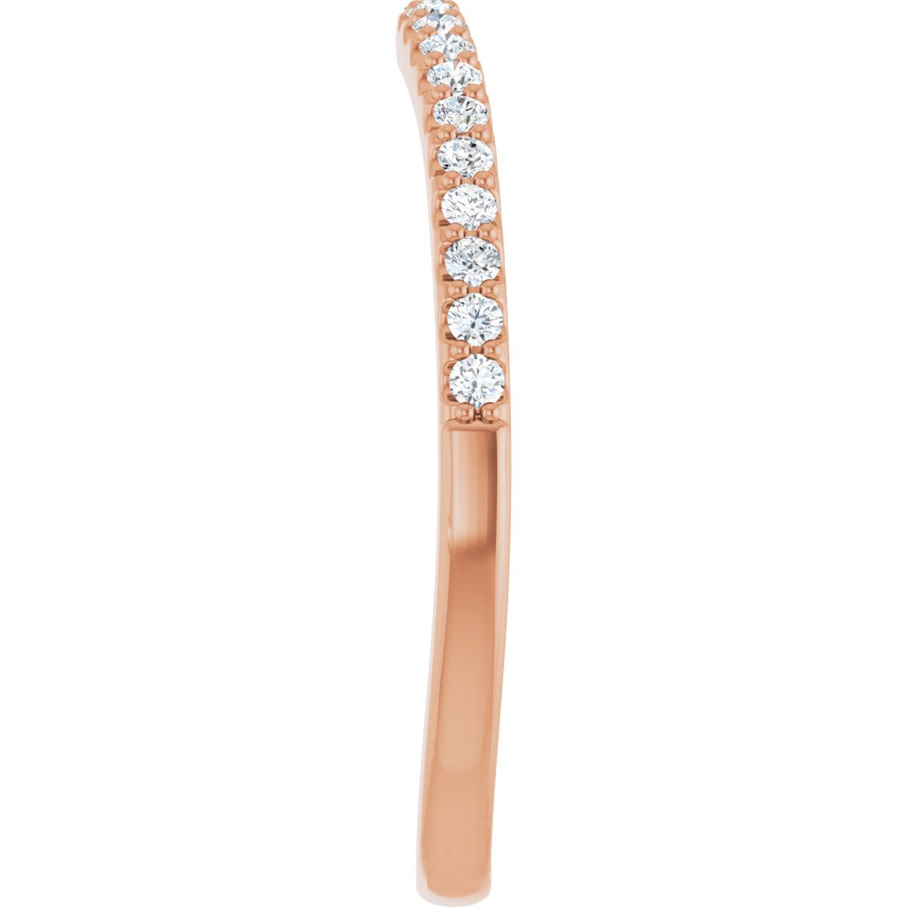 Accented Engagement Ring or Band