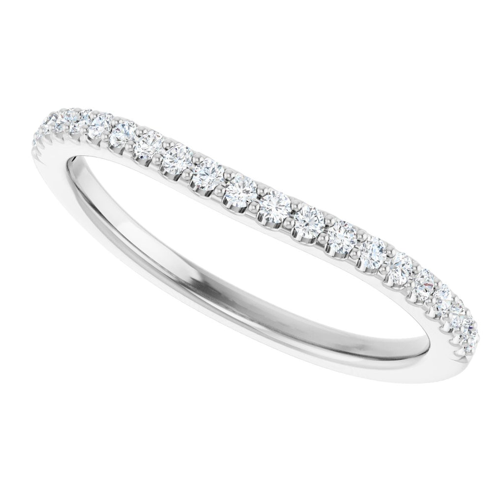 Accented Engagement Ring or Band