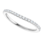 Accented Engagement Ring or Band