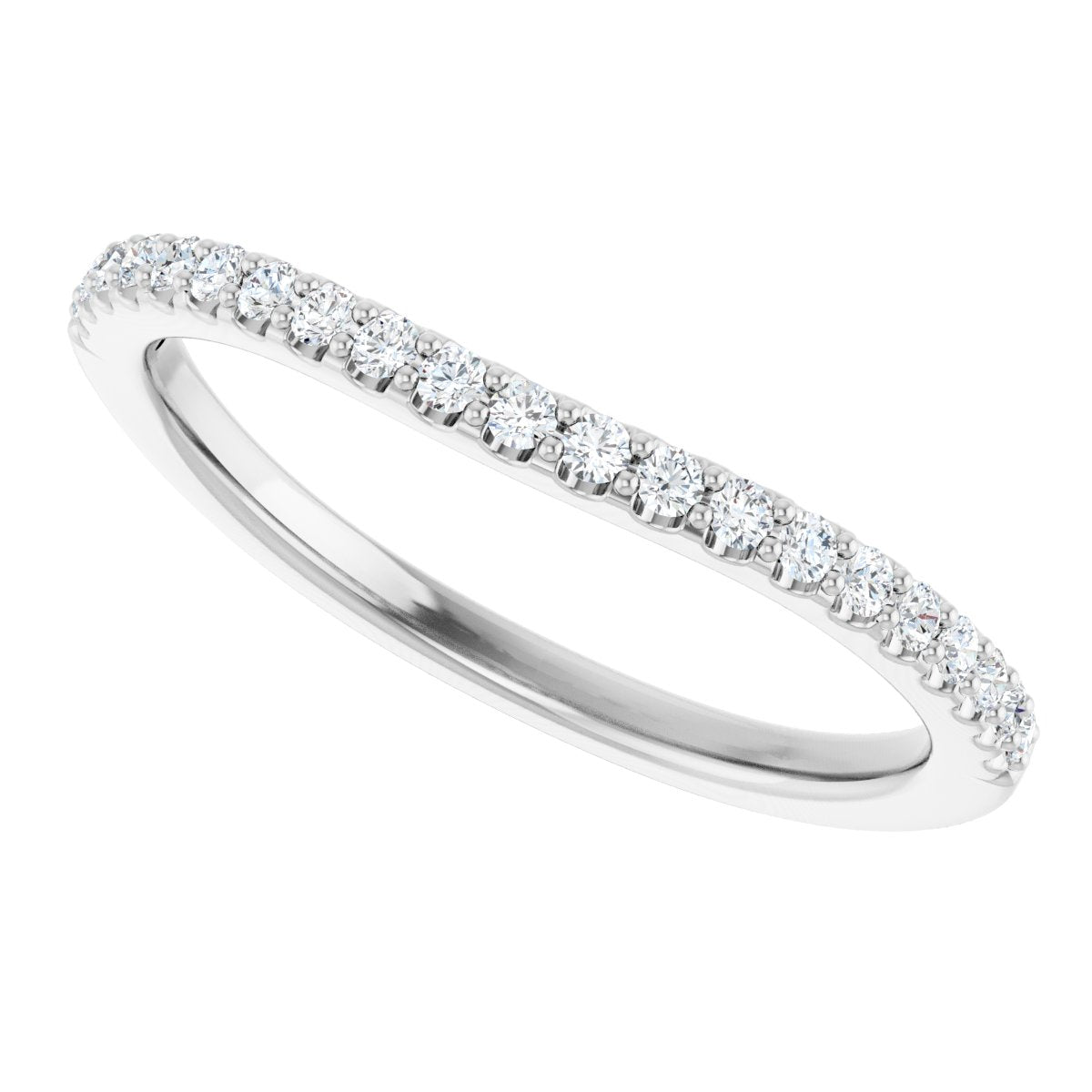 Accented Engagement Ring or Band