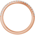 Accented Engagement Ring or Band