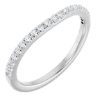 Accented Engagement Ring or Band