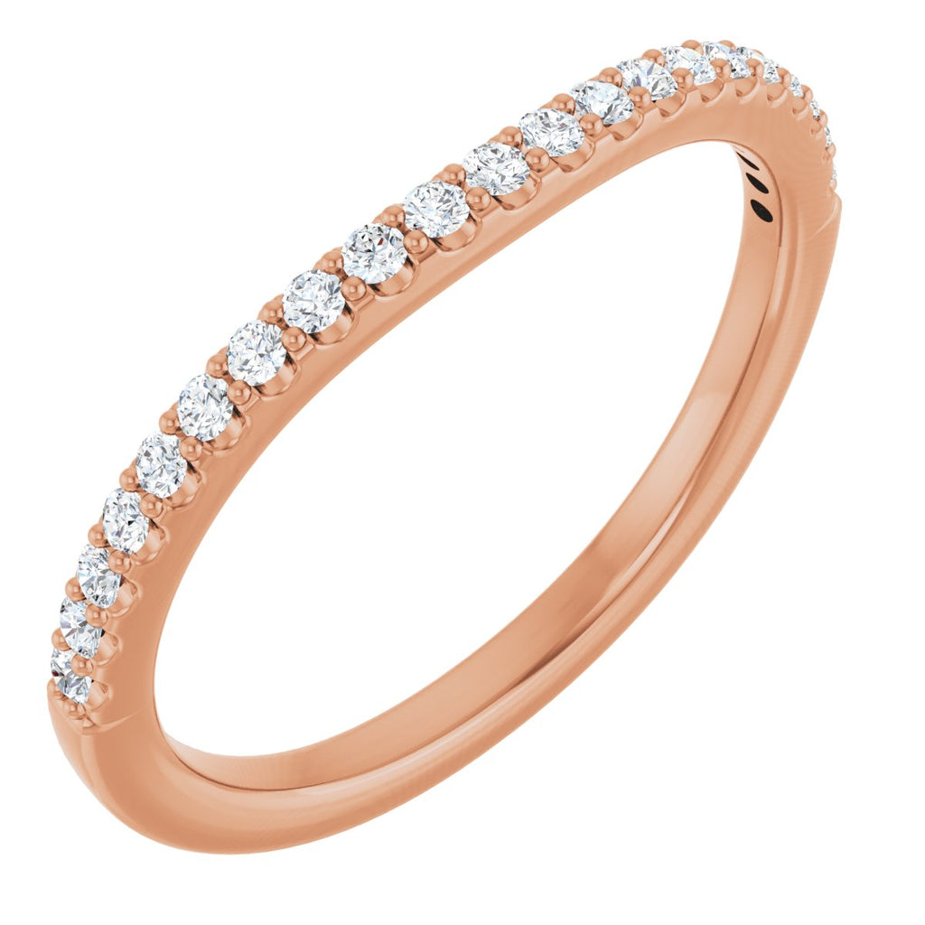 Accented Engagement Ring or Band