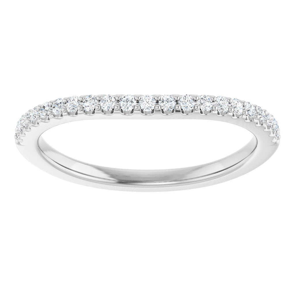 Accented Engagement Ring or Band