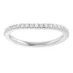 Accented Engagement Ring or Band