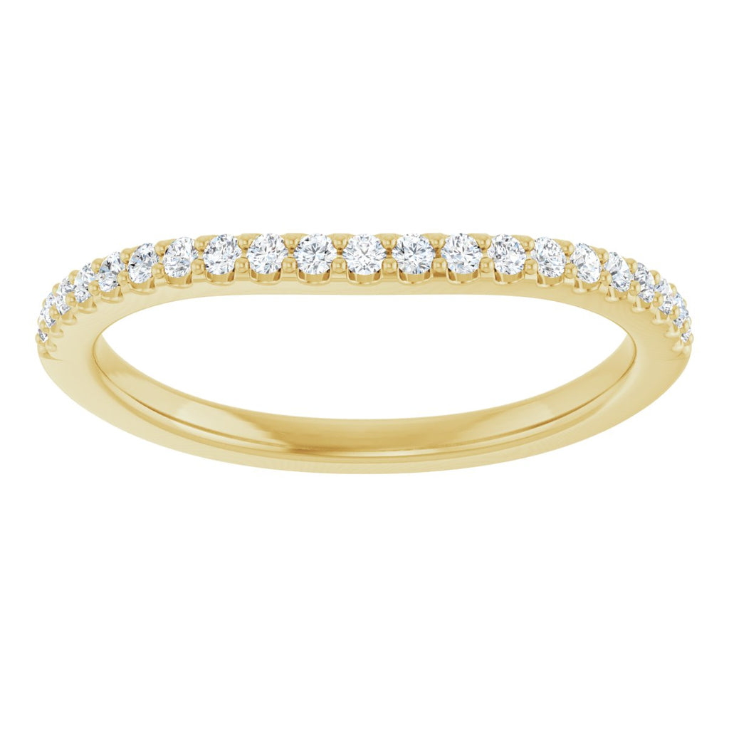 Accented Engagement Ring or Band