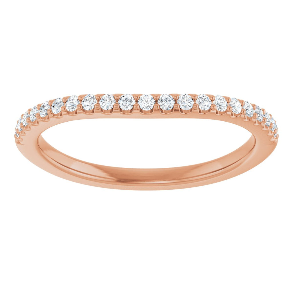 Accented Engagement Ring or Band