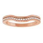 Accented Engagement Ring or Band