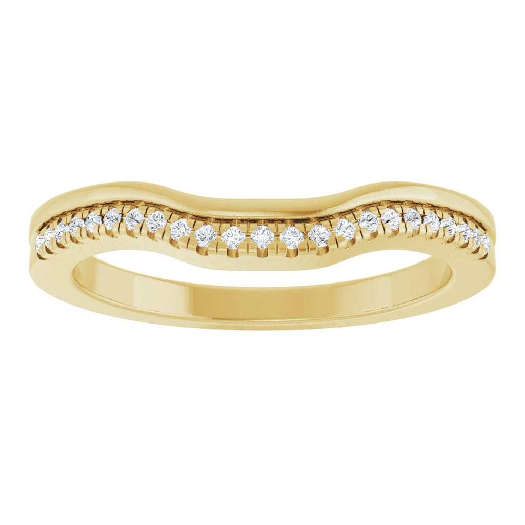 Accented Engagement Ring or Band