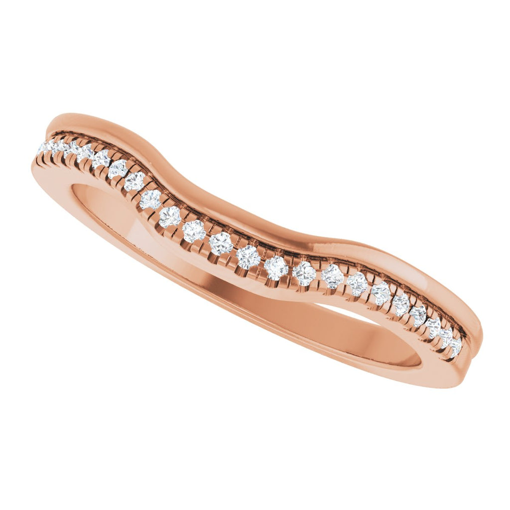 Accented Engagement Ring or Band