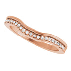 Accented Engagement Ring or Band