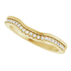Accented Engagement Ring or Band