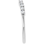 Accented Engagement Ring or Band