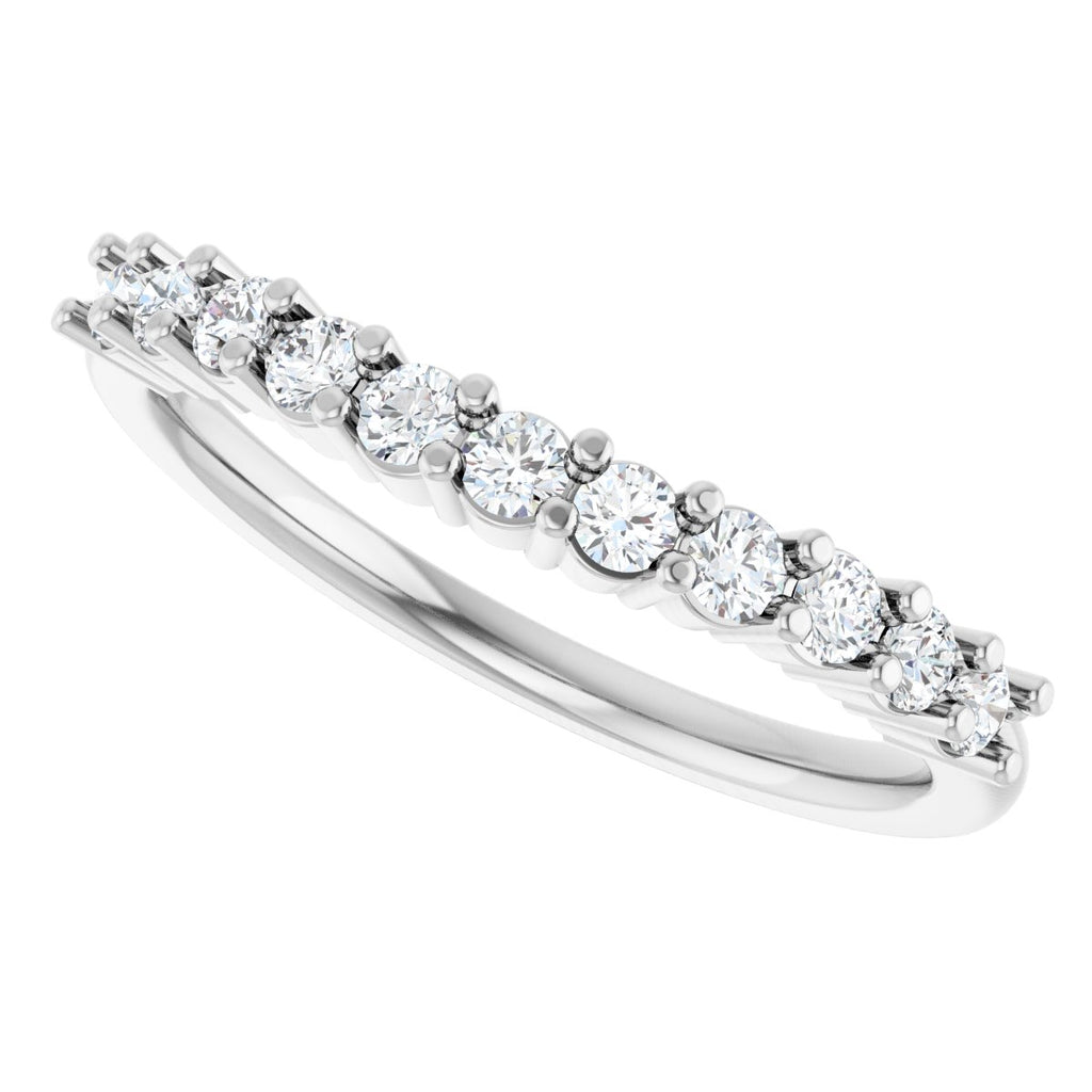 Accented Engagement Ring or Band