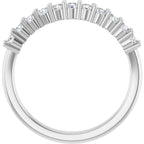 Accented Engagement Ring or Band