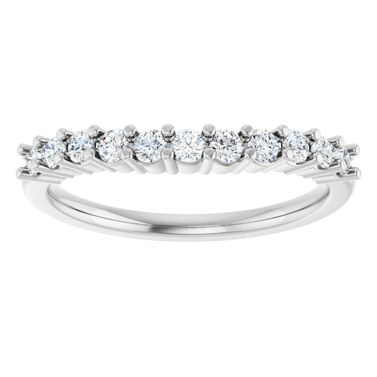 Accented Engagement Ring or Band