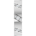 Diagonal Grooved Eternity Band