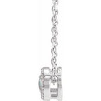 Halo-Style Rose-Cut Necklace or Pendant